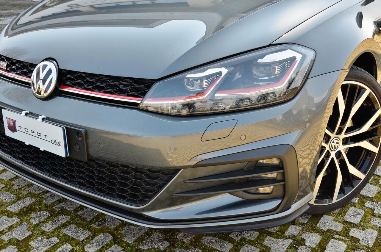 VOLKSWAGEN GOLF 7.5 GTI PERFORMANCE 2.0 TSI 245cv DSG, SERVICE CON FATTURE, TETTO, DCC, FULL PELLE, FARI FULL LED, 19", PERMUTE