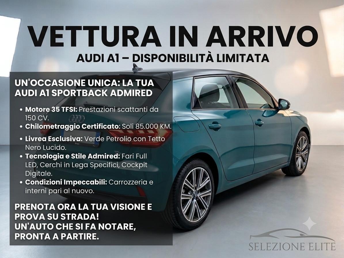 Audi A1 SPB 30 TFSI Admired