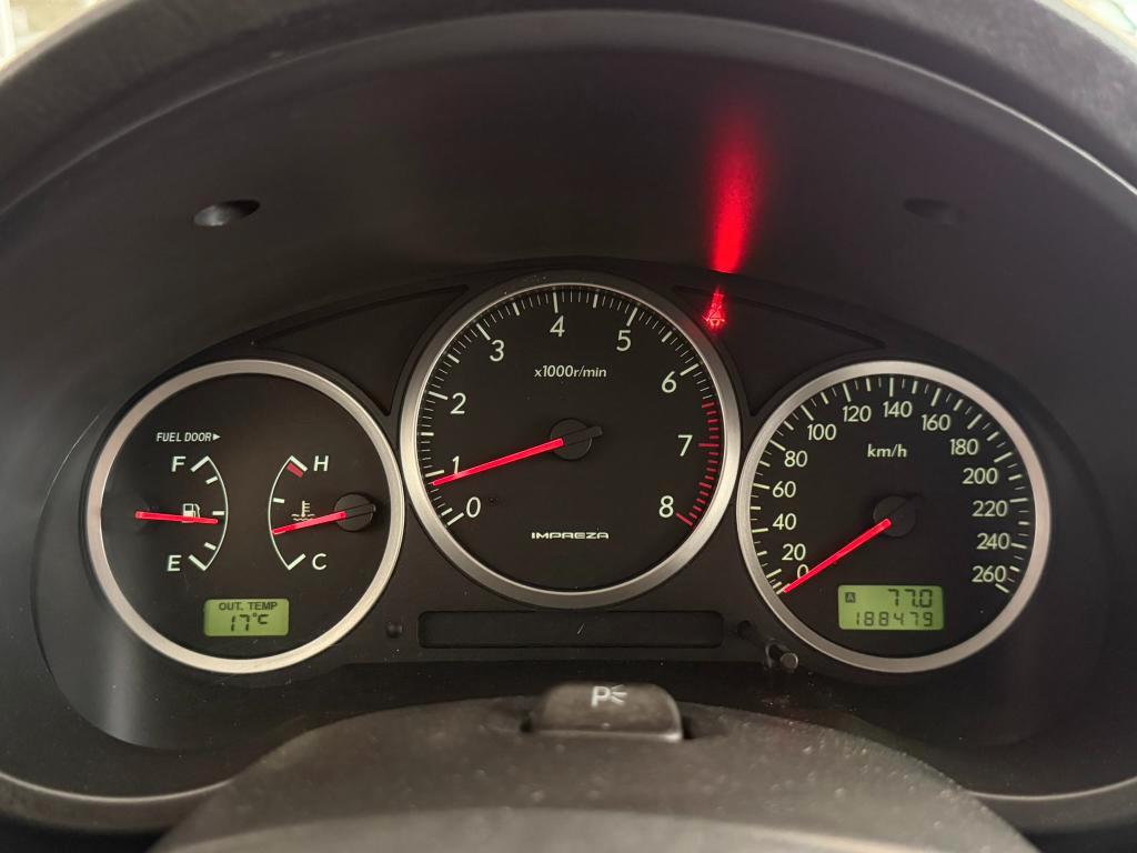 SUBARU Impreza 2.5 turbo 16V WRX BC