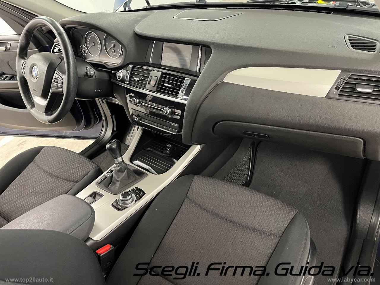 BMW X3 XDrive 20D | MANUALE