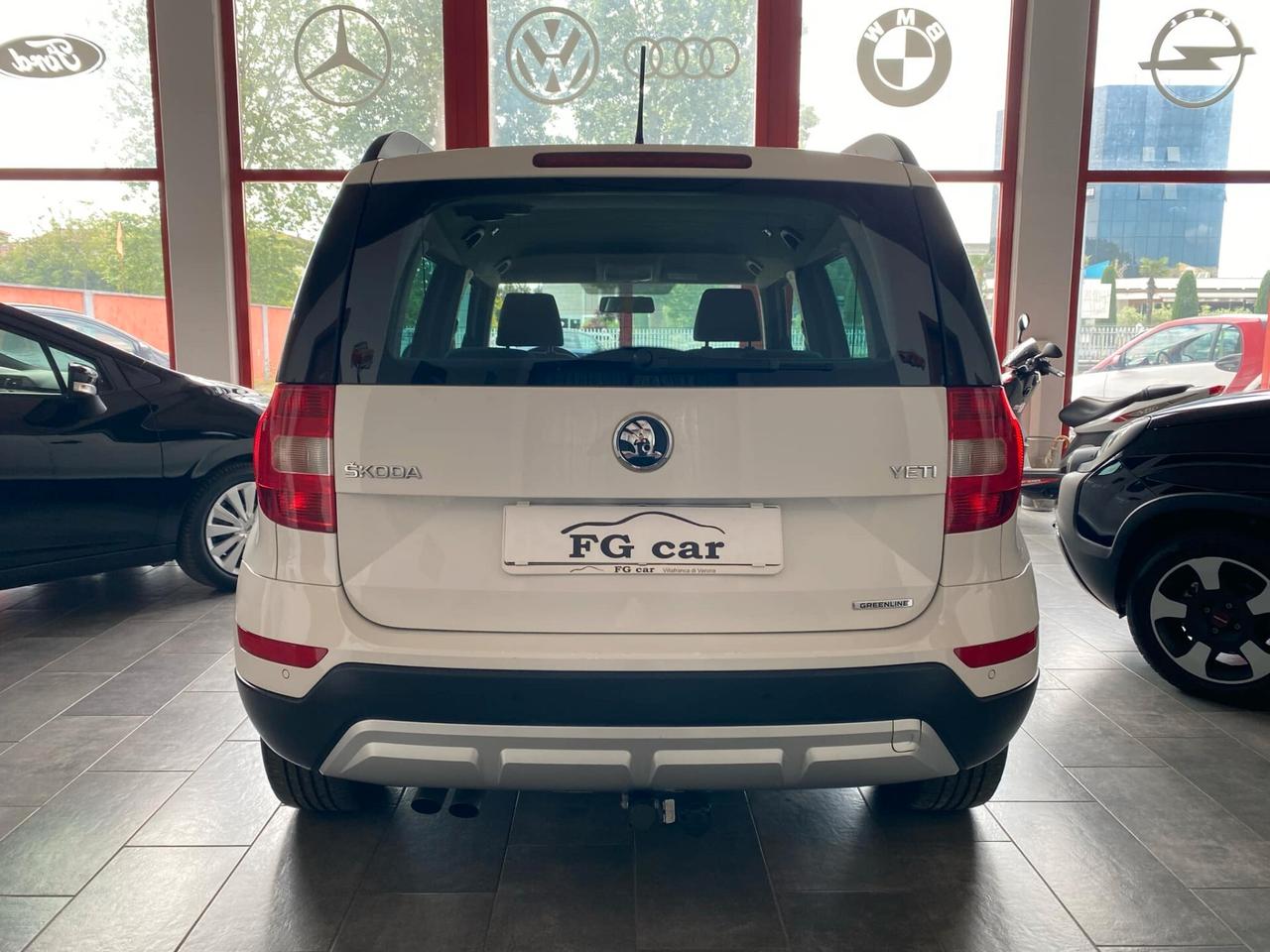 Skoda Yeti 1.6 TDI CR 105CV Elegance GreenLine GANCIO TRAINO