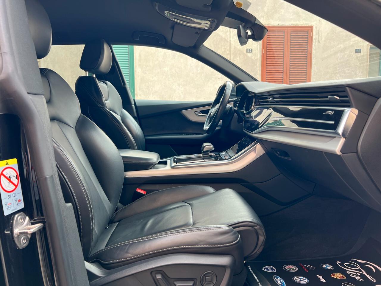 AUDI Q8 50 3.0 TDI MHEV S-LINE 286CV PELLE NAVI CAM360° QUATTRO ANNO 2019