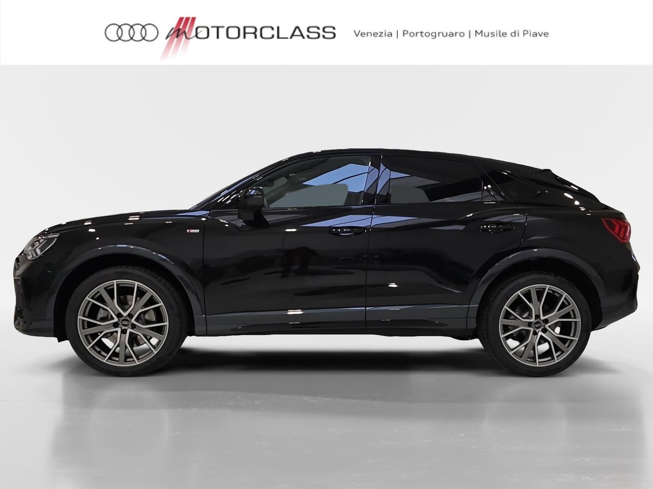 Audi Q3 sportback 40 2.0 tdi 193cv identity black quattro s tronic