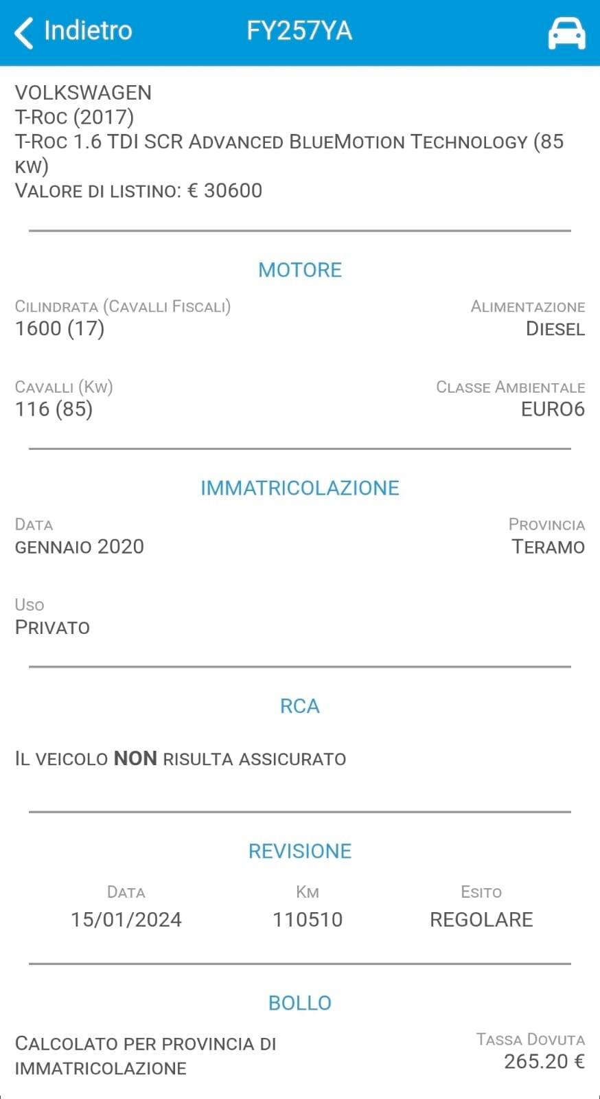 Volkswagen T-Roc (Ok.Neopatentati)