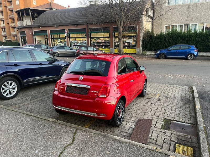 FIAT 500 1.0 HYBRID RED