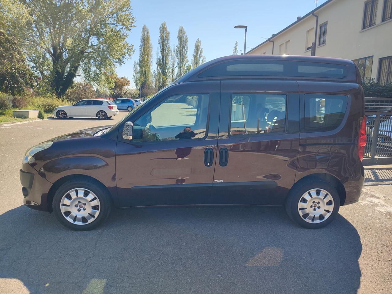 FIAT DOBLO 2012 BENZINA PEDANA DISABILI ELETTRICA TETTO ALTO