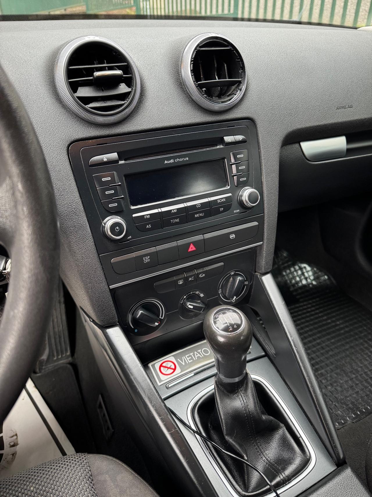 Audi A3 SPB 1.6 TDI 90 CV CR F.AP Ambition