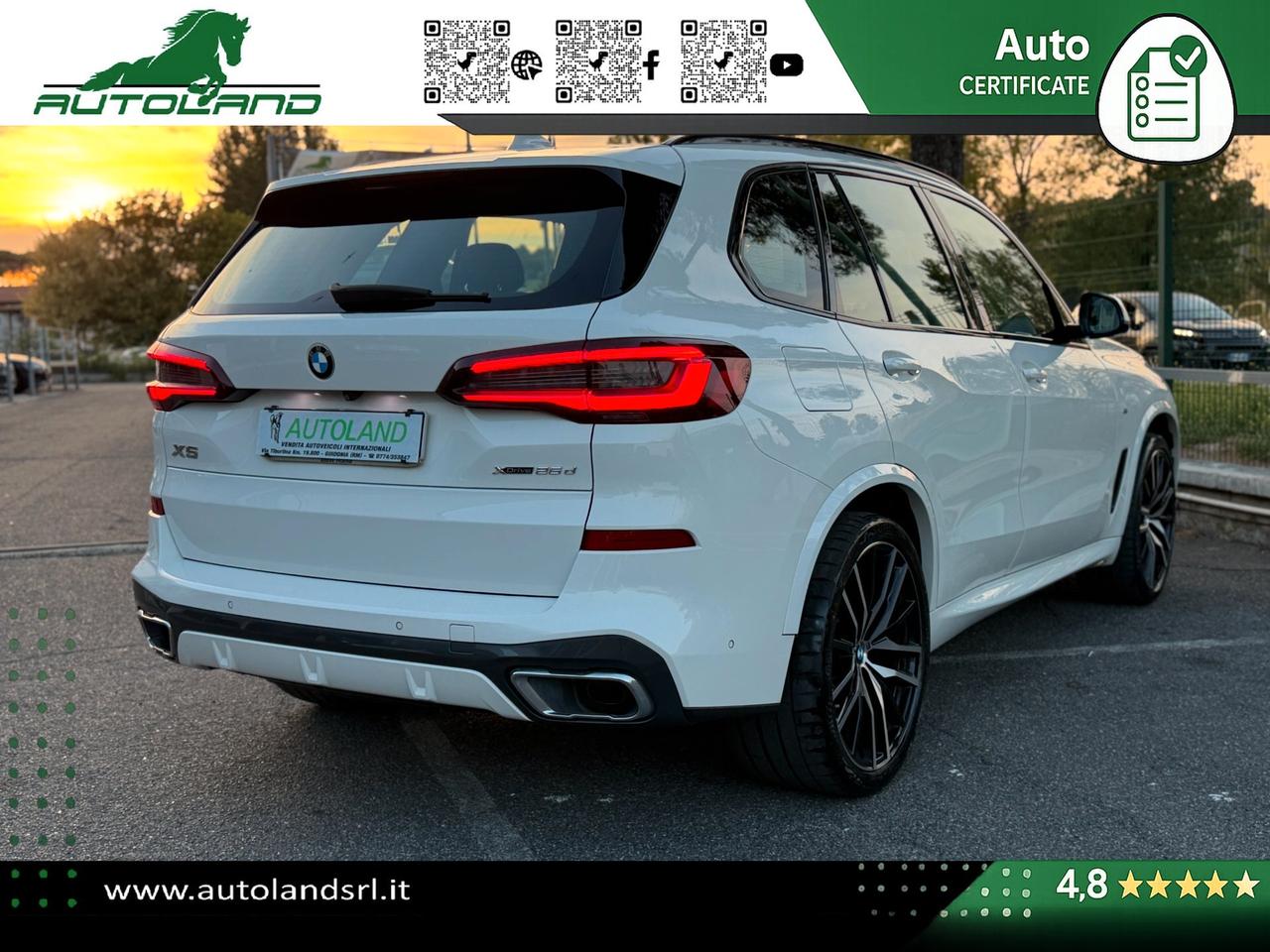 BMW X5 xDrive25d M Sport UNIPRO UFFICIALE
