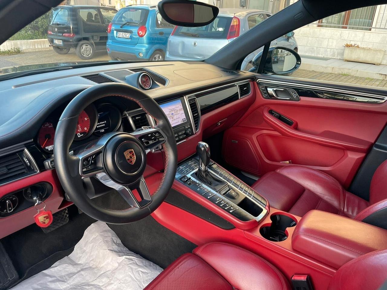 Porsche Macan 3.0 S Diesel , ALL. TURBO, INTERNI ROSSI, TETTO, FULL FULL