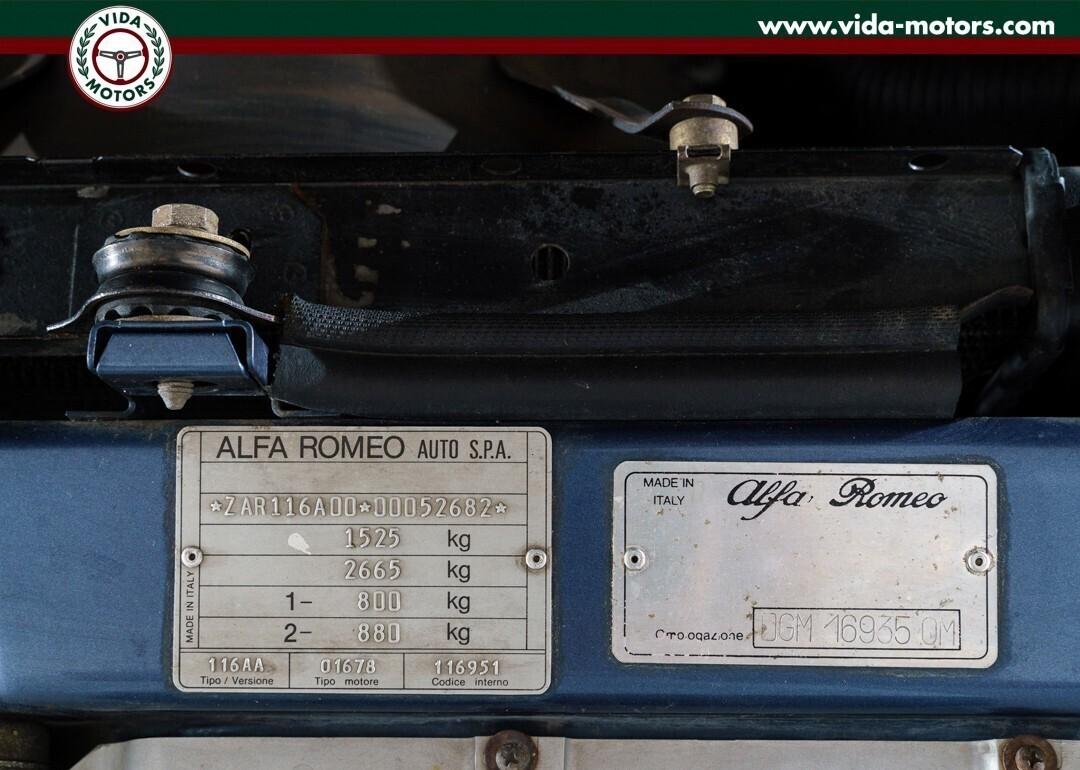 Alfa Romeo Giulietta 1.8 * OTTIMO CONSERVATO * BLU PERVINCA * COMPLETAMENTE TAGLIANDATA