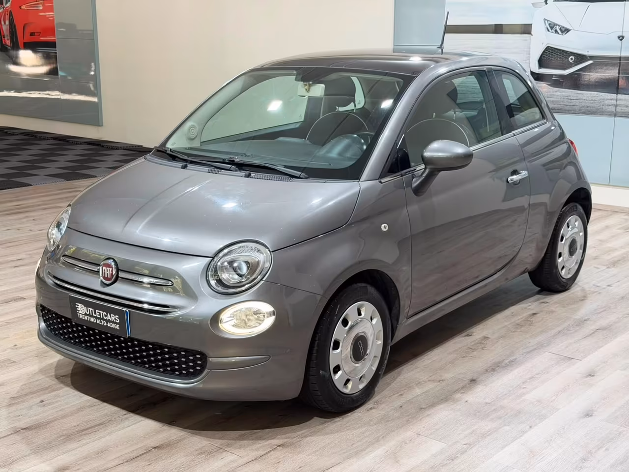 FIAT 500 1.2 69cv 89.000km 2018 TETTO PANORAMICO
