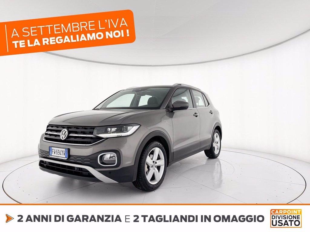 VOLKSWAGEN T-cross 1.0 tsi advanced 115cv dsg del 2019