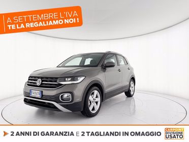 VOLKSWAGEN T-cross 1.0 tsi advanced 115cv dsg del 2019