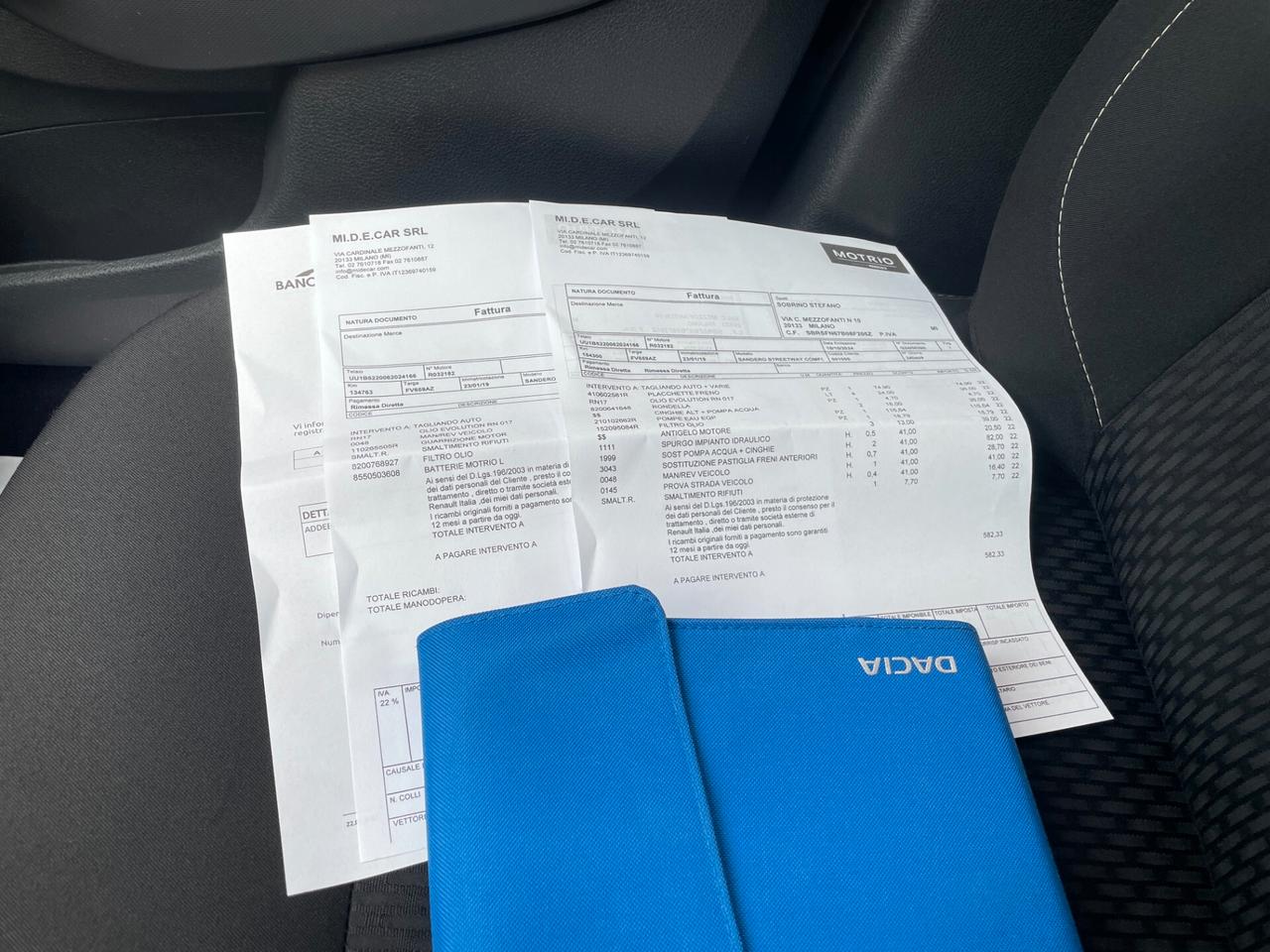 Dacia Sandero UNICO PROPRIETARIO - NEOPATENTATI