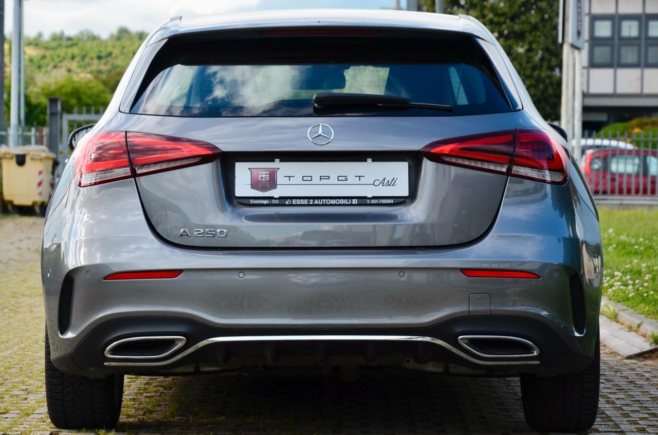 MERCEDES-BENZ A 250 PREMIUM AMG 224cv AUTO, UFF ITALIANA, EURO 6D, FARI LED, RETROCAMERA, PERMUTE