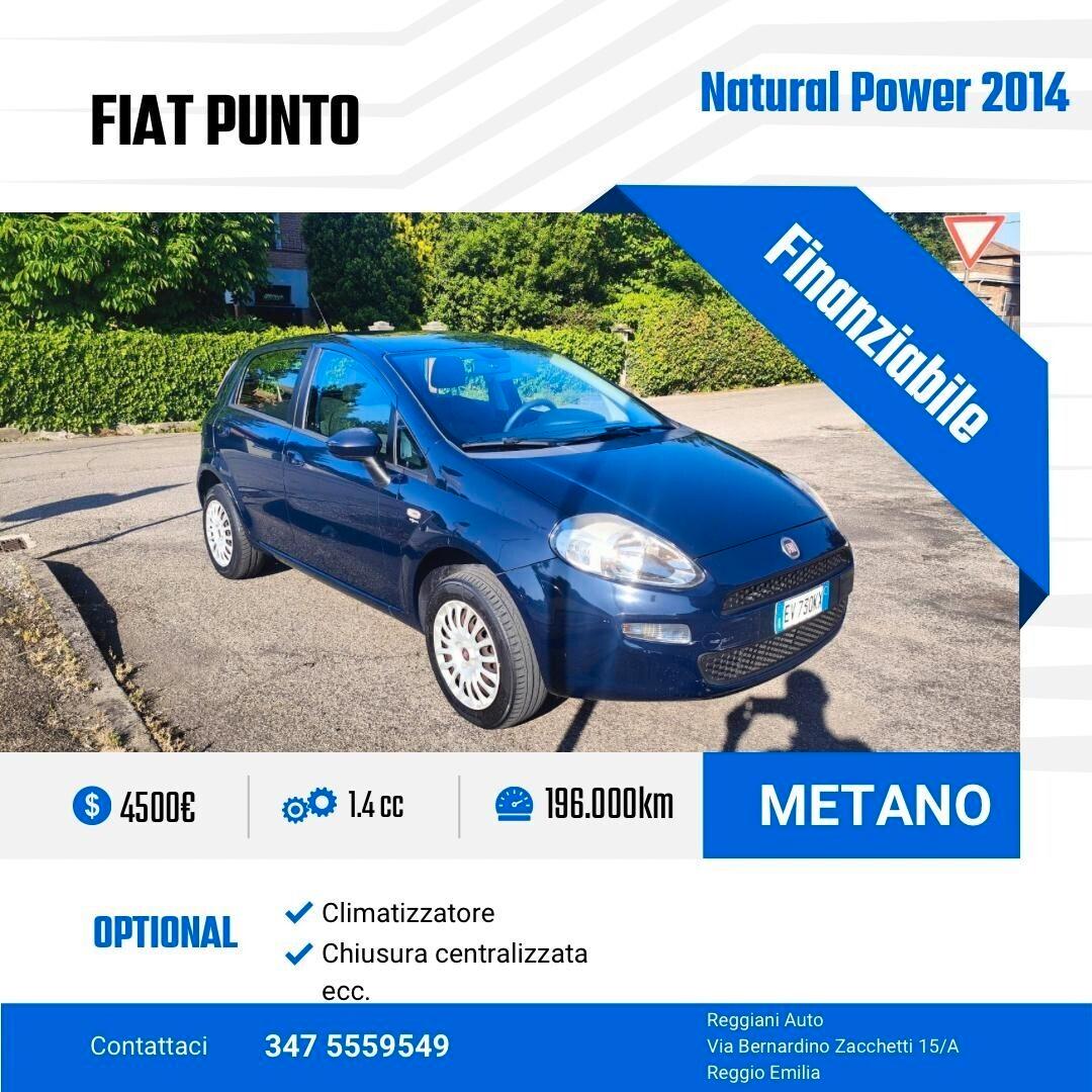 Fiat Punto 1.4 8V 5 porte Natural Power Lounge