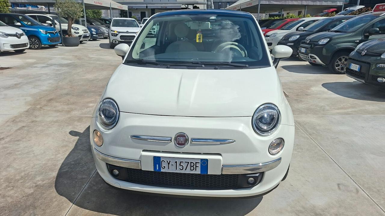 Fiat 500 1.2 Lounge 2015 con tetto panoramico