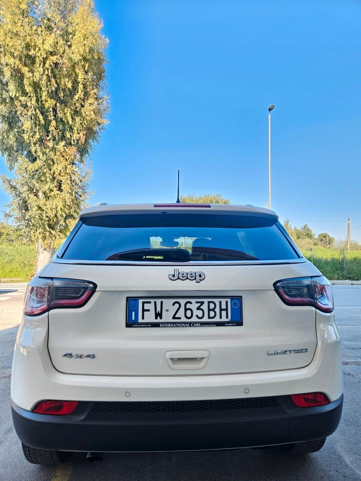 Jeep Compass 2.0 mjt Limited 4wd 140cv automatica