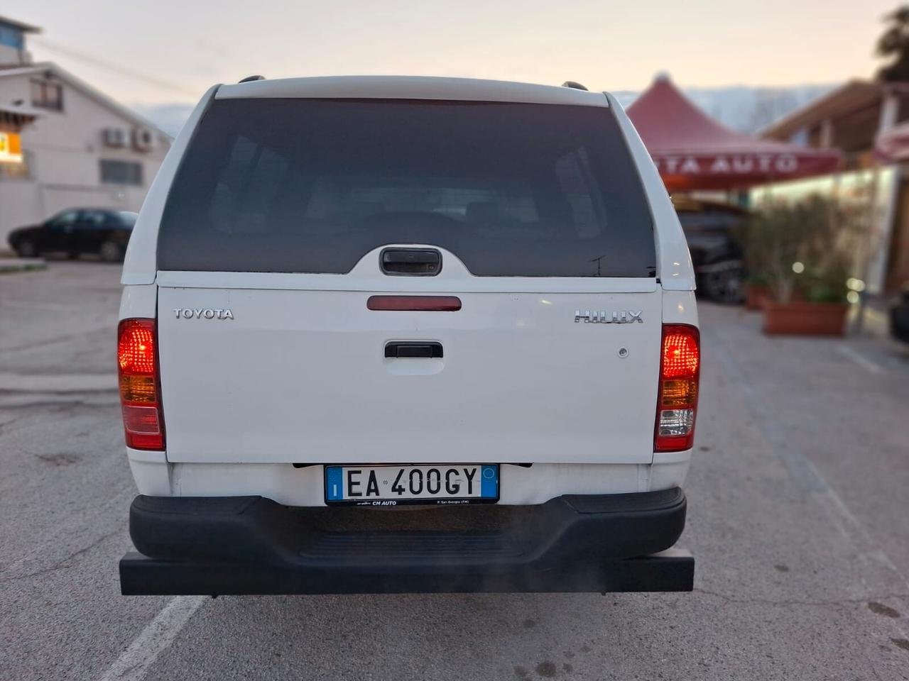 TOYOTA HILUX 2.5 D-4D 4WD DOPPIA CABINA