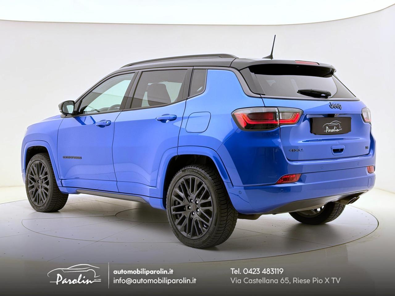 Jeep Compass 1.3 turbo t4 phev S 4xe auto Alpine-360°-Ruotino