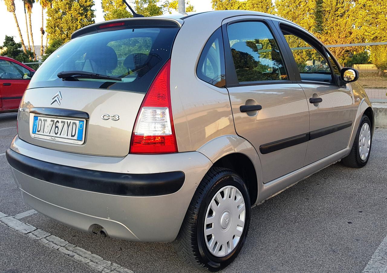 CITROEN C3 1.1 ELEG.TAGLIANDI CERTIFICATI 04/2009