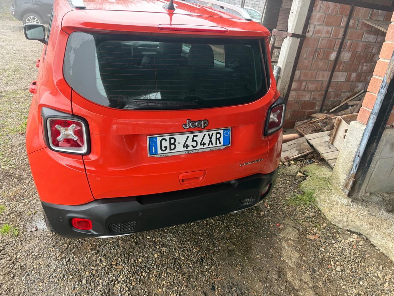 Jeep Renegade 1.6 Mjt 120 CV Limited 2018 INCIDENTATO