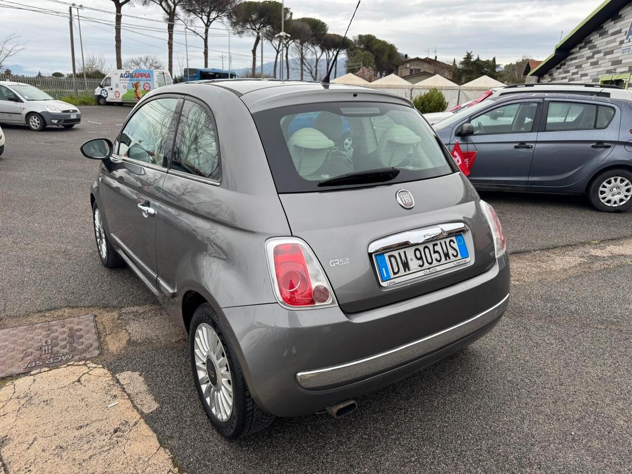 Fiat 500 1.2 BENZ LOUNGE NEOPATENTATI 2009