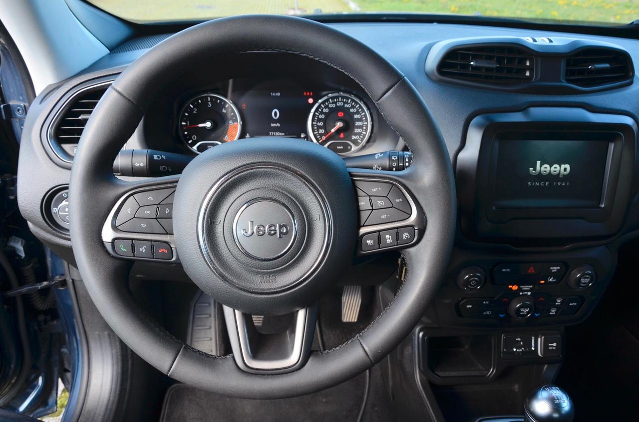 JEEP RENEGADE 1.6 MJT LIMITED 2WD 130cv, PREZZO REALE, SERVICE JEEP, UFF ITALIANA, EURO 6D, APPLE ANDROID, RETROCAMERA, PERMUTE