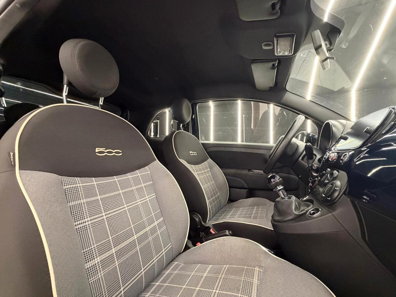 Fiat 500 C 1.0 Hybrid Lounge-70CV-KM CERTIFICATI-12 MESI GARANZIA-PERMUTE