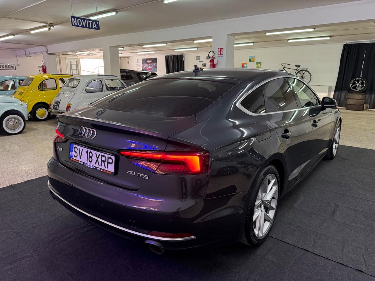 AUDI A5 2019 Sportback 40 TFSI 2.0 benzina 190cv