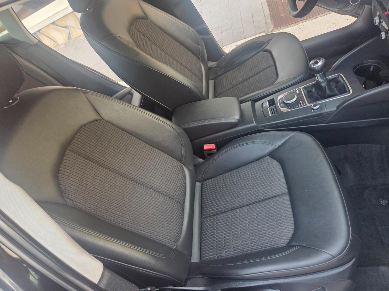 AUDI A3 ANNO 2016 PELLE SENS 1.6 TDI 110 CV KM CERTIFIC