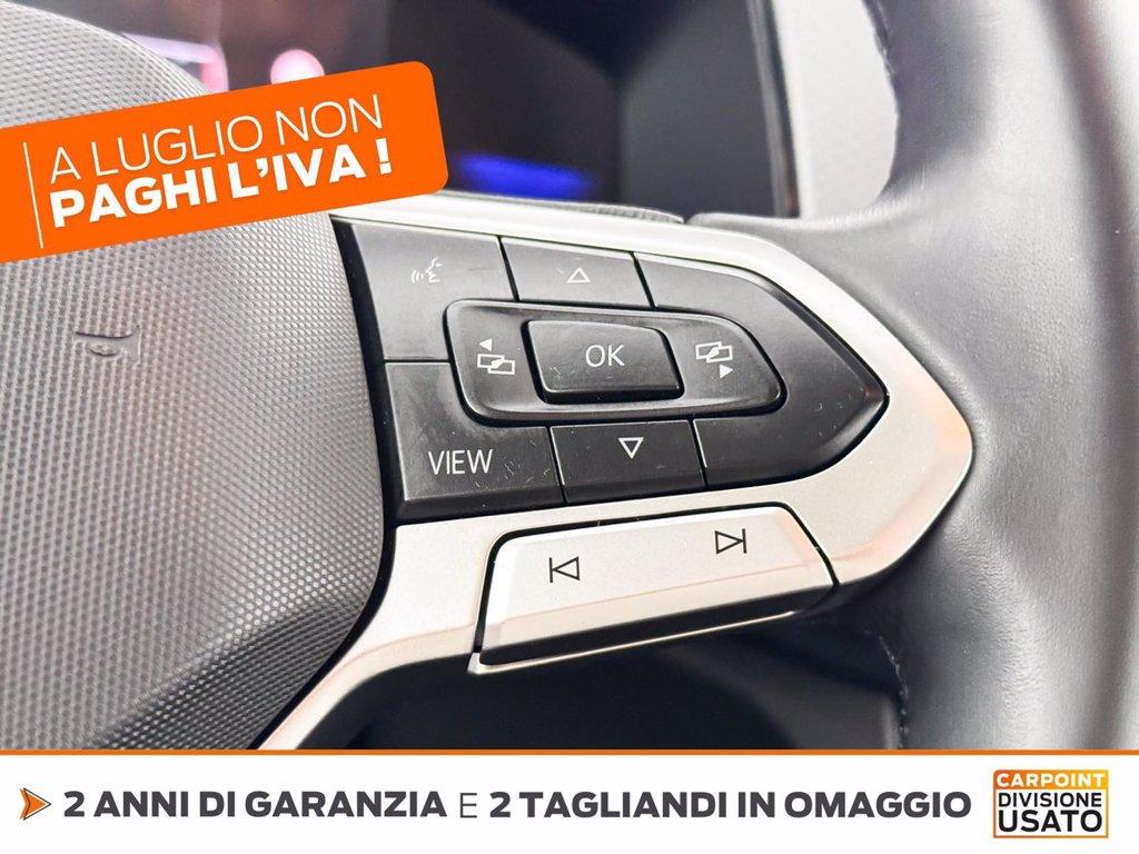 VOLKSWAGEN T-cross 1.0 tsi life 95cv del 2024