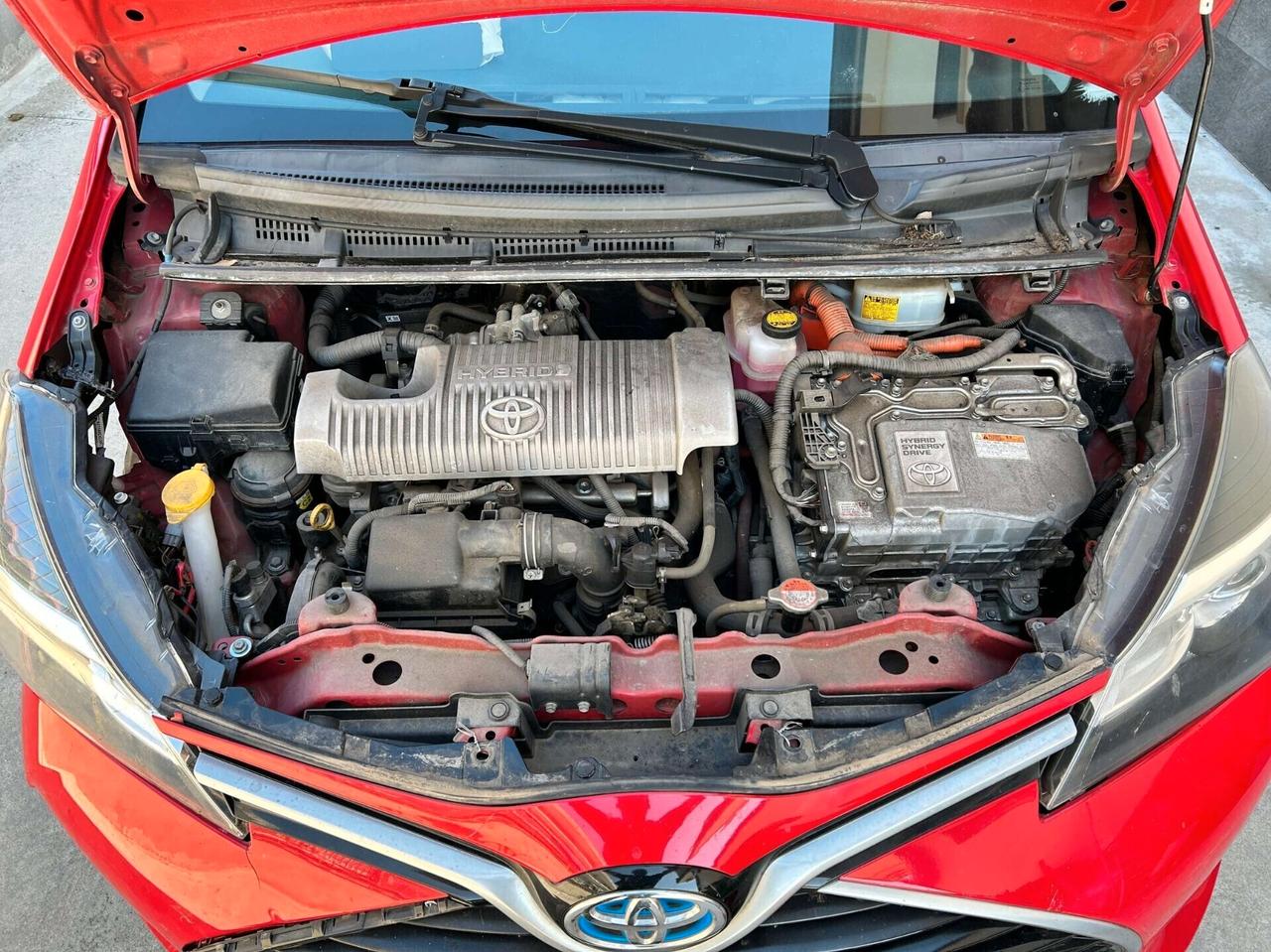 Toyota Yaris 1.5 Hybrid 73CV - 2016 Incidentata