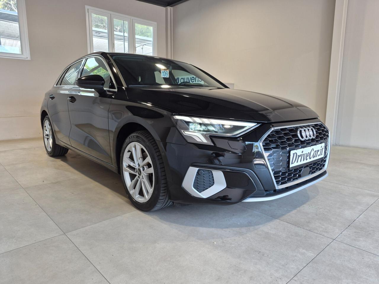 Audi A3 SPB 35 1.5 TFSI MHEV S-TRONIC LED APPLE CAR PLAY/ANDROID AUTO ACC RICARICA WIRELESS SEDILI SPORTIVI RISCALDABILI