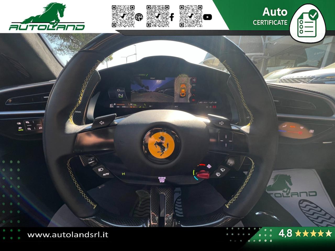 Ferrari 296 GTB Assetto Fiorano UNICO PROPRIETARIO