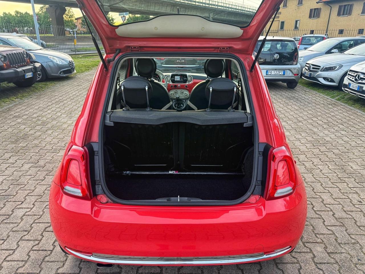 Fiat 500 1.2 Lounge AUTOMATICA TETTO PANORAMICO APRIBILE PELLE FRAU OK NEOPATENTATI