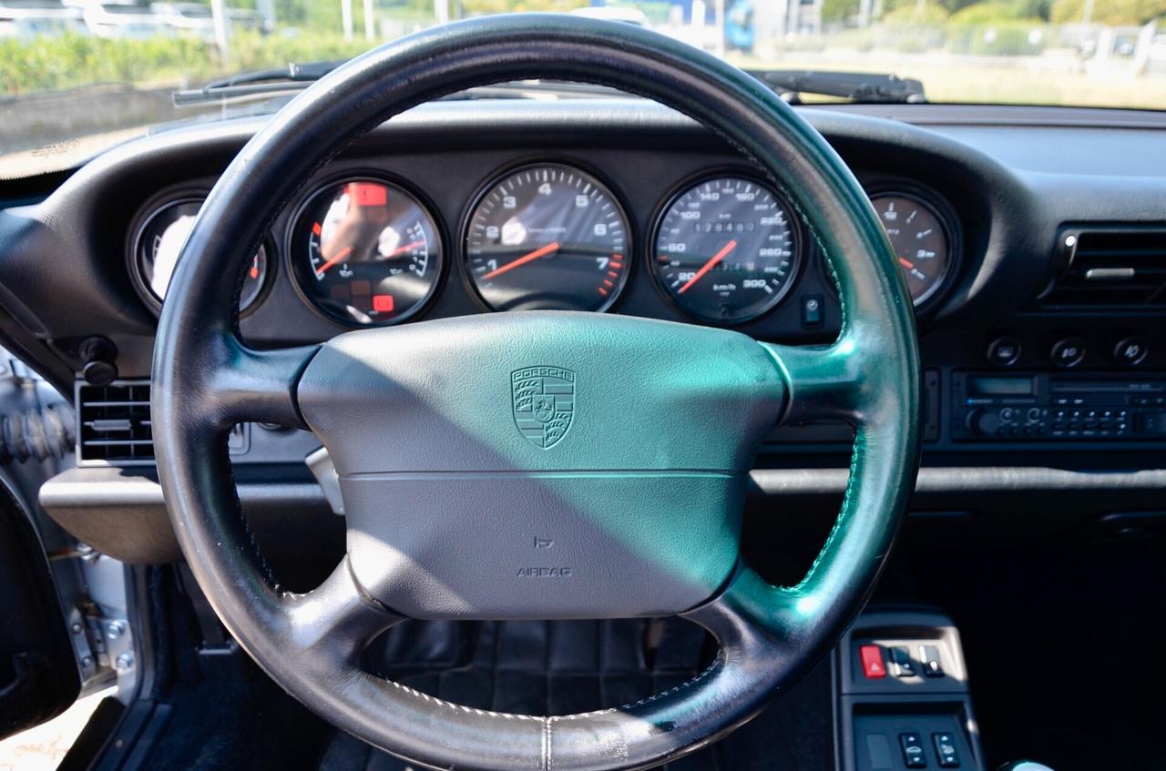 PORSCHE 911 993 3.6 CARRERA 2 COUPE’ 272cv , ASI ORO, PERFETTA , RESTAURO AI MASSIMI LIVELLI , TETTO, PERMUTE
