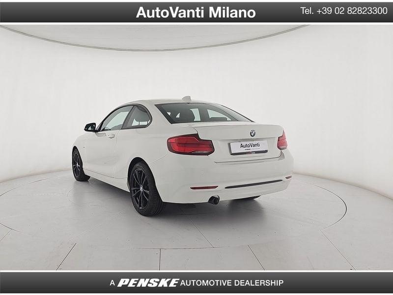 BMW Serie 2 218d Coupe Sport 150cv auto my18