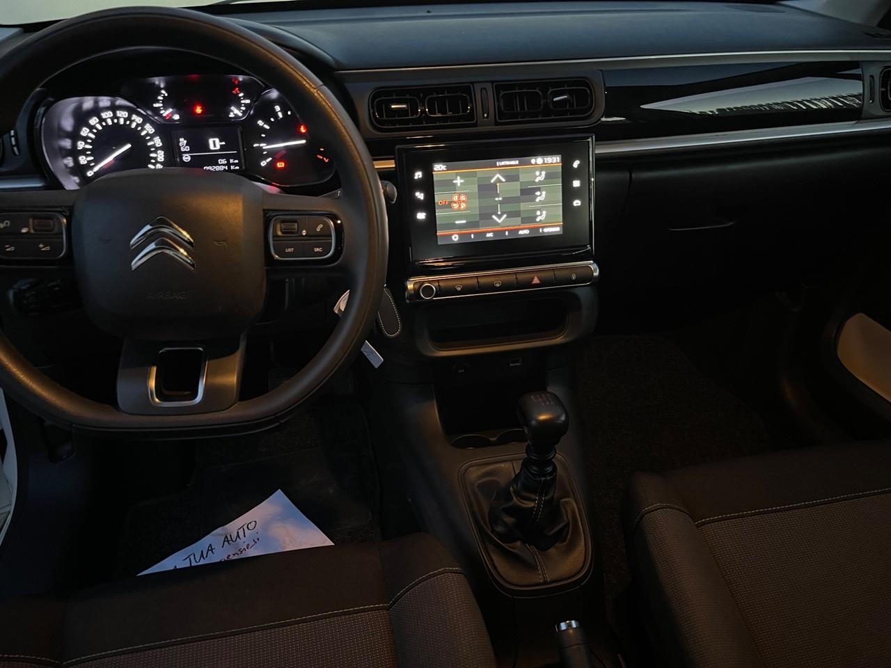 Citroen C3 BlueHDi 100 S&S Feel Pack KM CERTIFICATI!!!