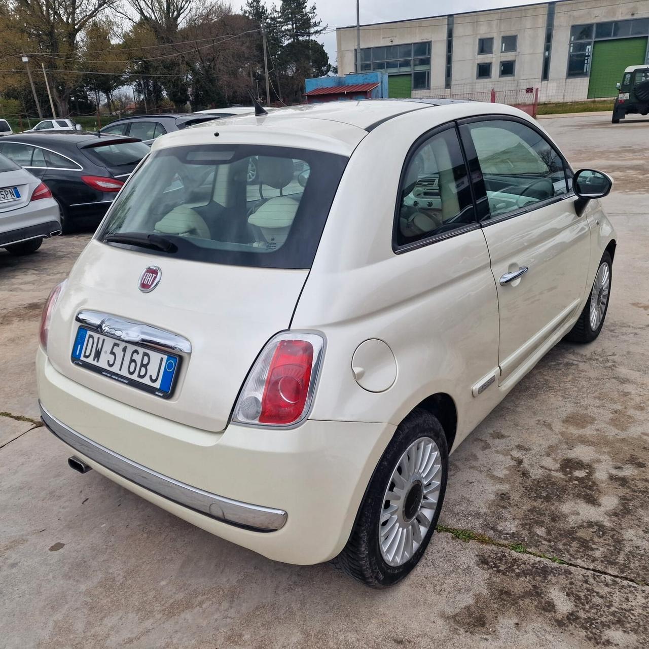 Fiat 500 1.2 Lounge 69cv IMPIANTO GPL BIANCO PERLA