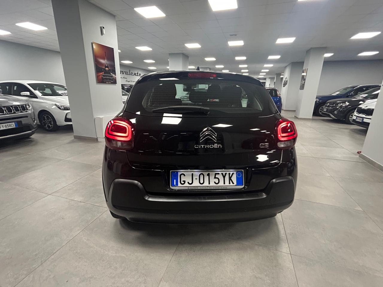 Citroen C3 1.2 Benz 83cv 2022 km41000 Neopatentati