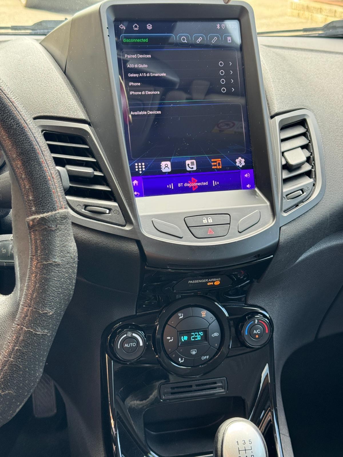 Ford Fiesta 1.2 Benz/GPL 60cv CarPlay