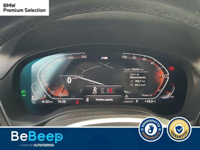 BMW X3 XDRIVE30D MHEV 48V MSPORT 286CV AUTO