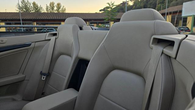 MERCEDES-BENZ E 200 CGI CABRIO BLUEEFFICIENCY TAGLIANDI MB GARANZIA