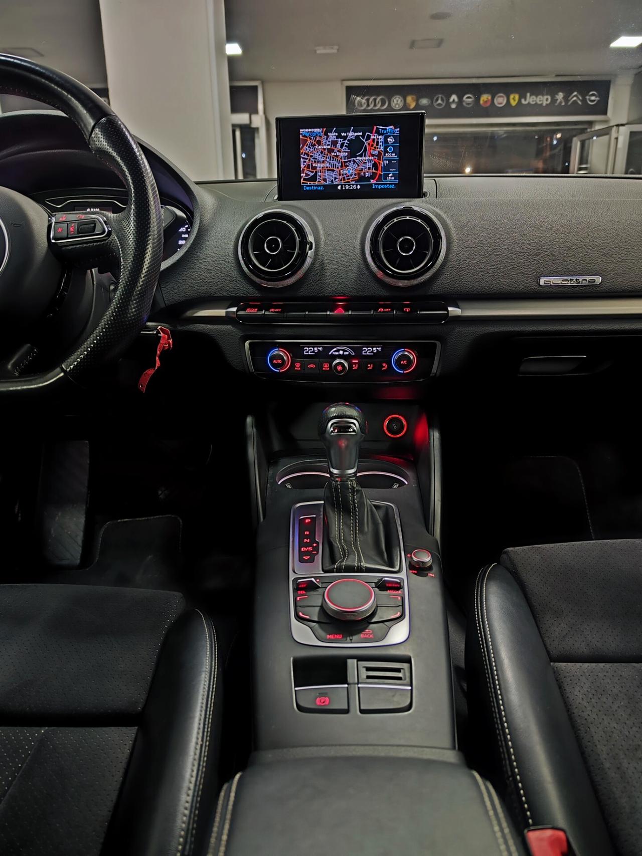 Audi A3 2.0 TDI 184 CV quattro S tronic Sline