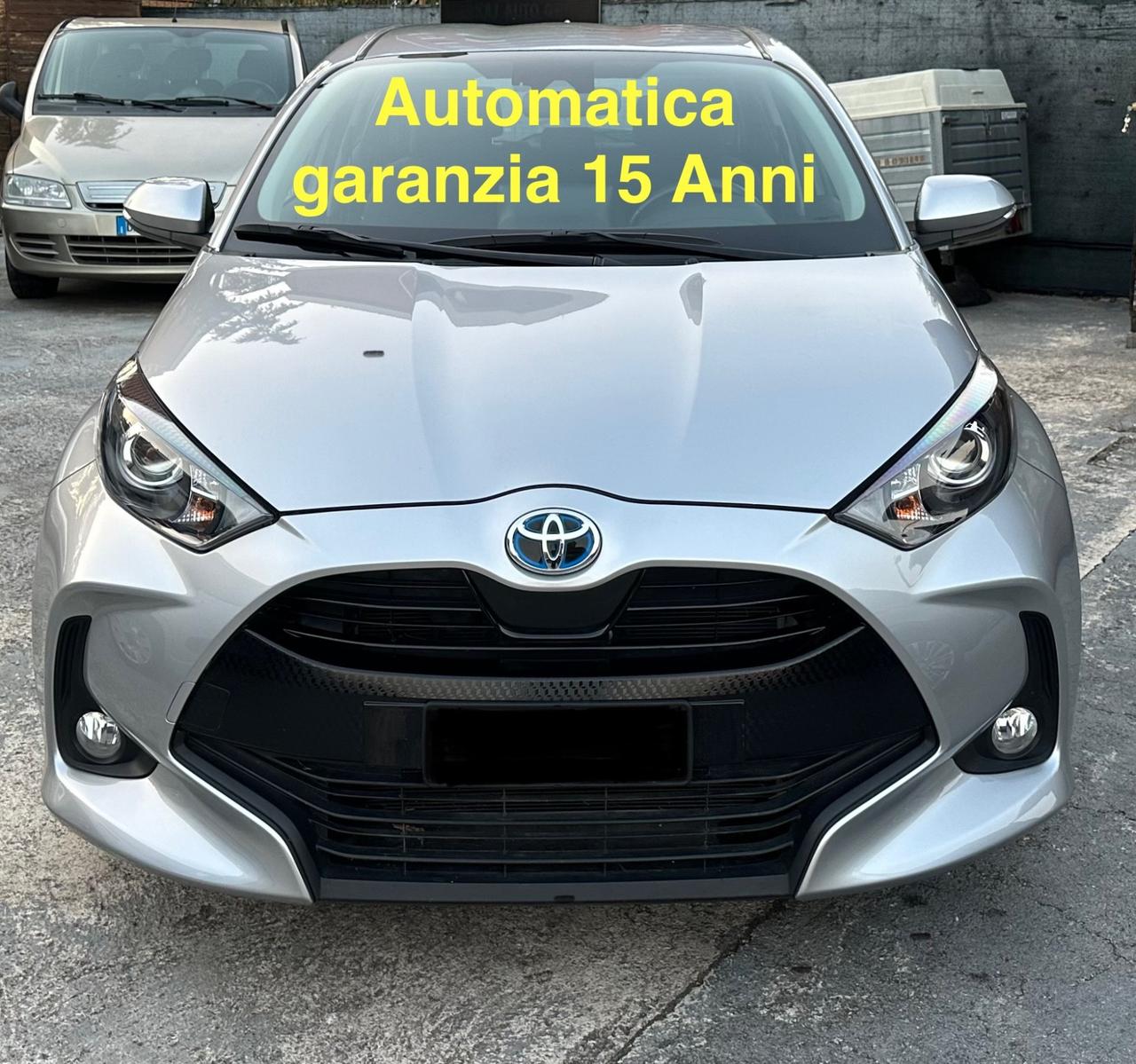 Toyota Yaris 1.5 Hybrid Automatica Garanzia 15 Anni ufficiale toyota
