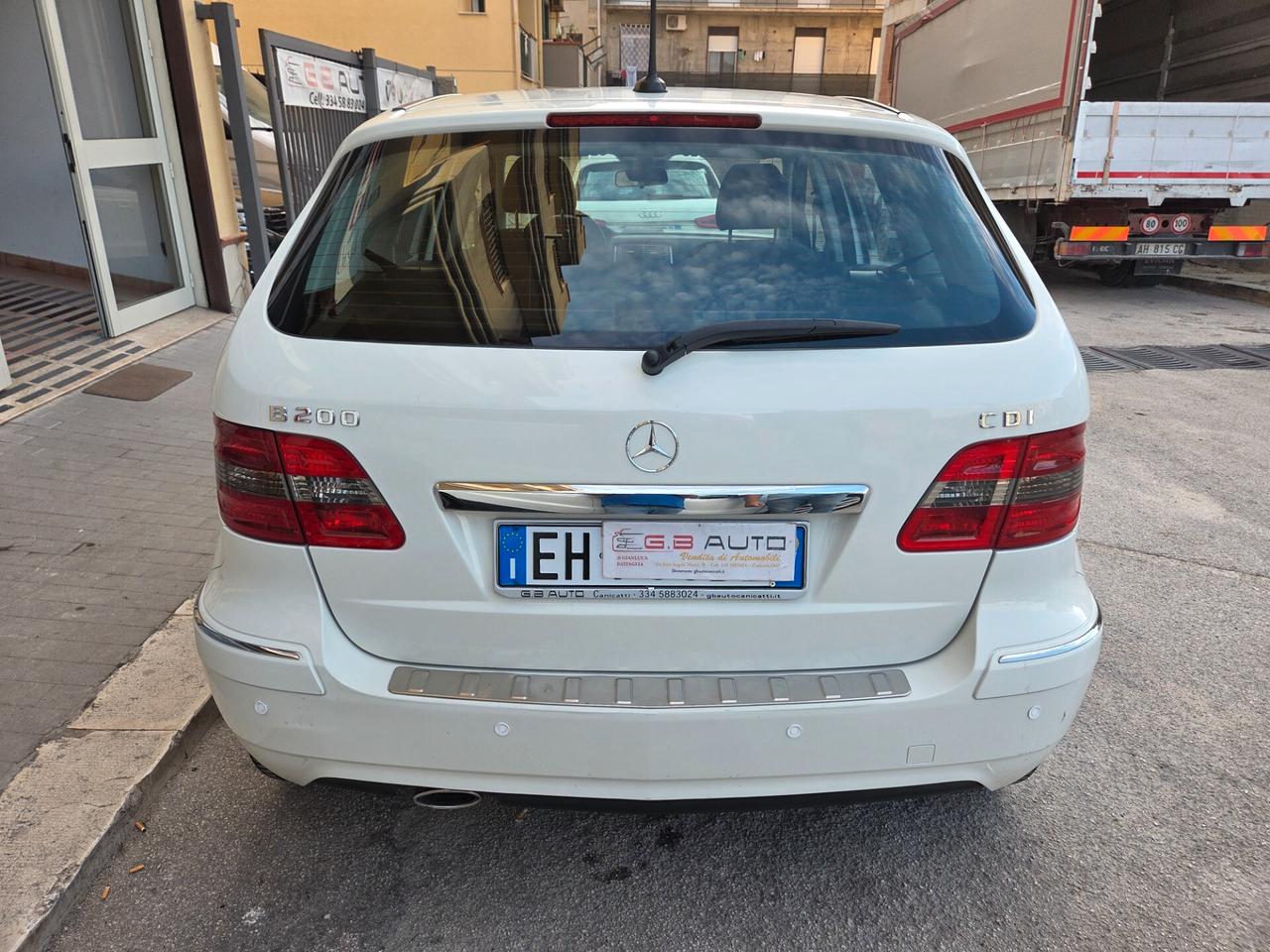 MERCEDES B200 2.0 CDI 140 CV KM CERTIFICATI