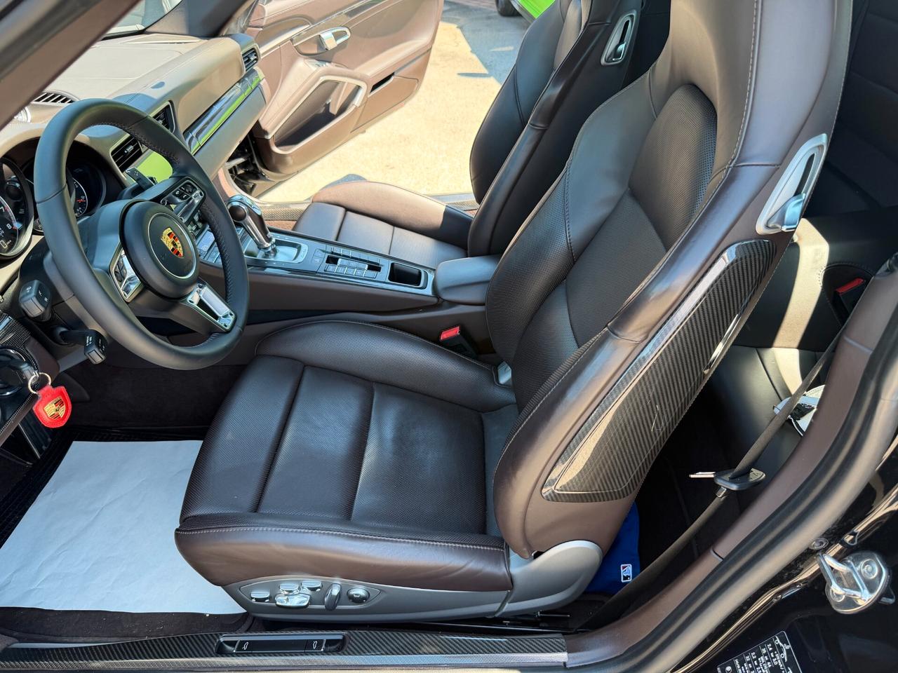 Porsche 911 3.8 Turbo S Cabriolet/fantastica/carbonio/km doc.