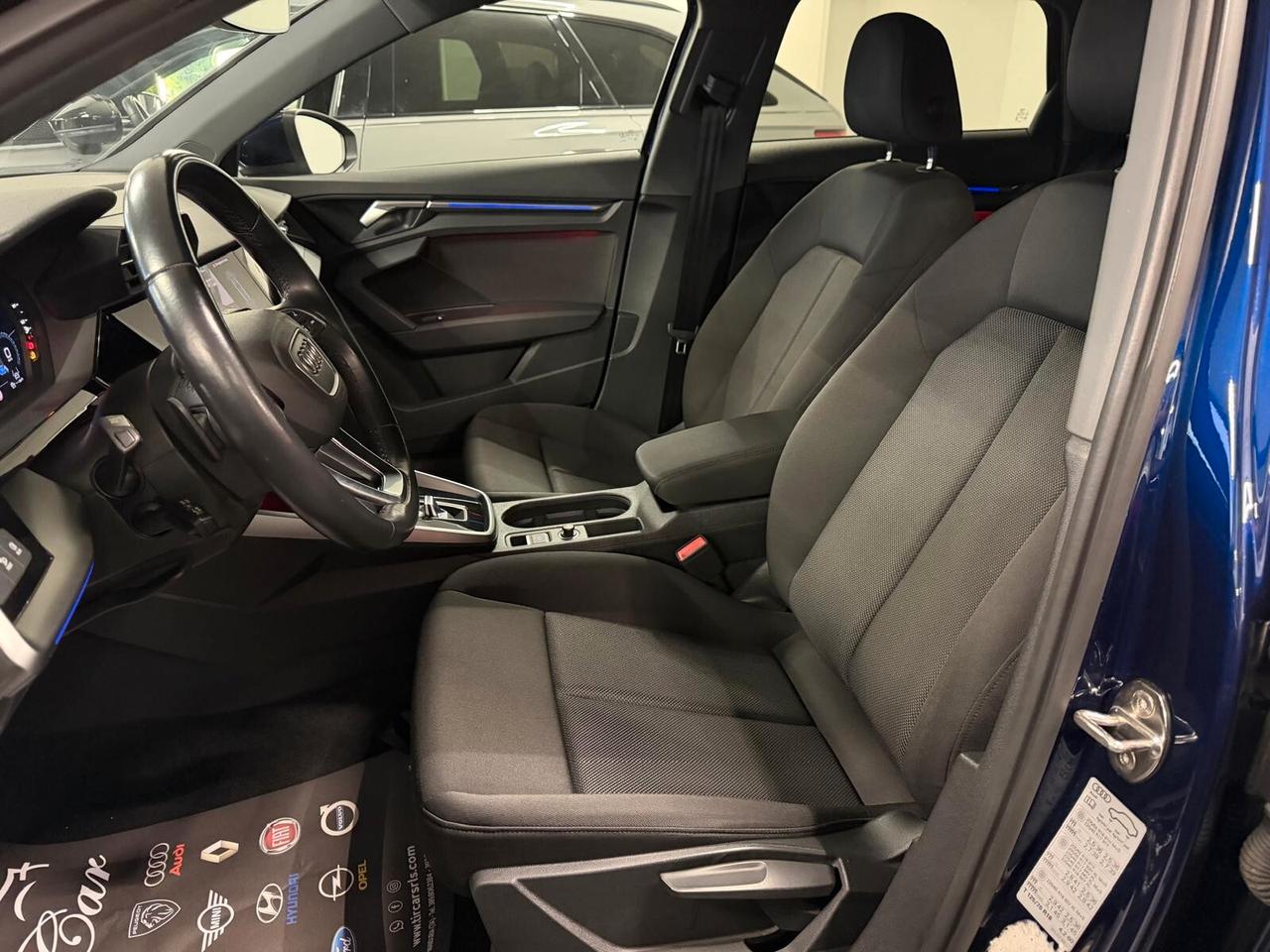 AUDI A3 SPORTBACK 35 TDI 2.0 150CV S-TRONIC NAVI CRUISE CAM ANNO 2022