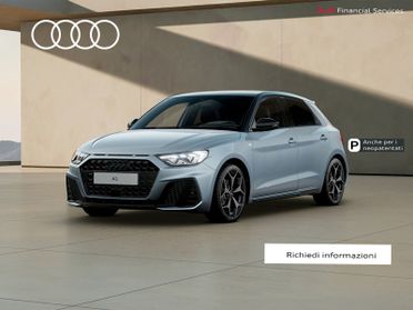 Audi A1 sportback 30 1.0 tfsi identity black 116cv s-tronic